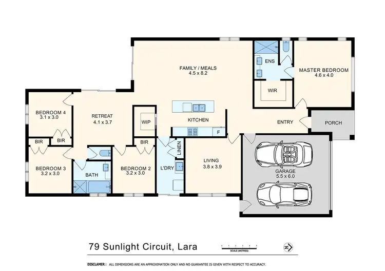 Floorplan of Homely house listing, 79 Sunlight Circuit, Lara VIC 3212