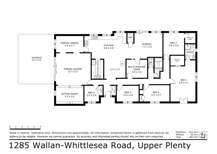 Floorplan of Homely rural property listing, 1285 Wallan-Whittlesea Road, Upper Plenty VIC 3756
