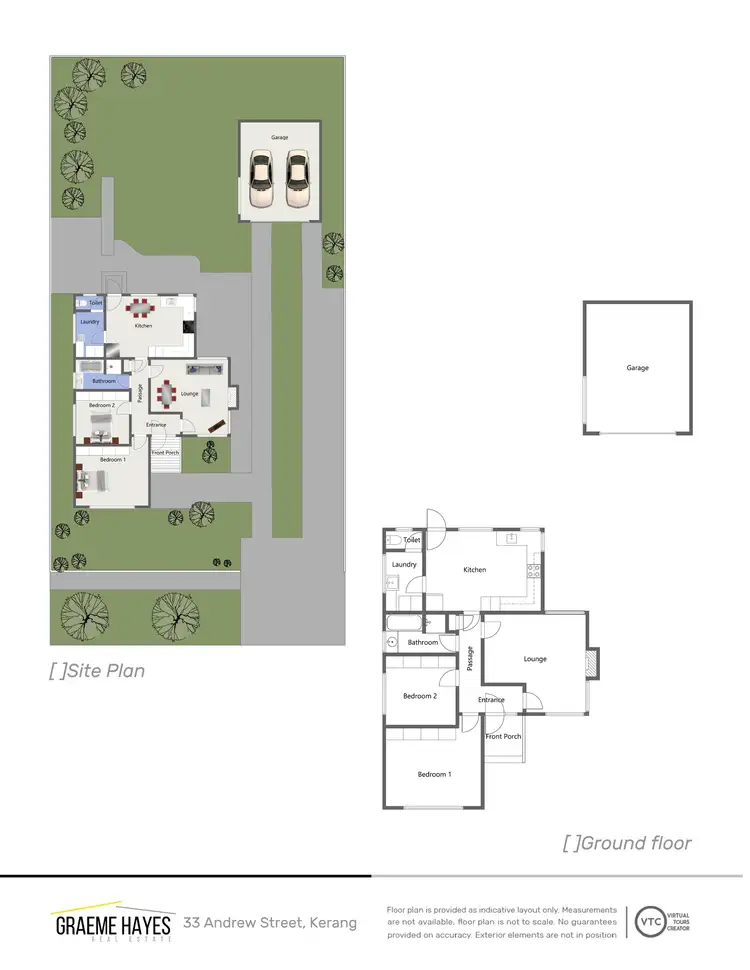 Floorplan of Homely house listing, 33 Andrew Street, Kerang VIC 3579