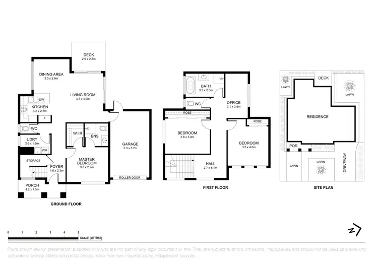 Floorplan of Homely townhouse listing, 1/17 Hazel Grove, Pascoe Vale VIC 3044