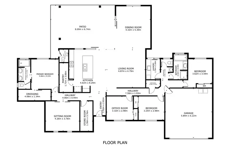 Floorplan of Homely house listing, 26-32 Dumaresq Street, Riverbend QLD 4280