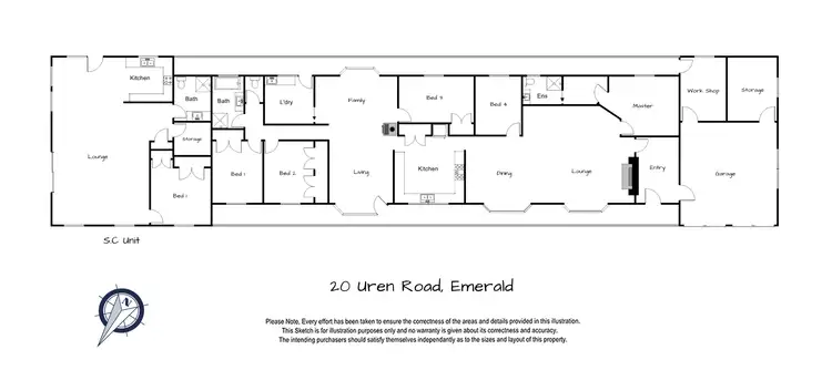 Floorplan of Homely rural property listing, Address available on request