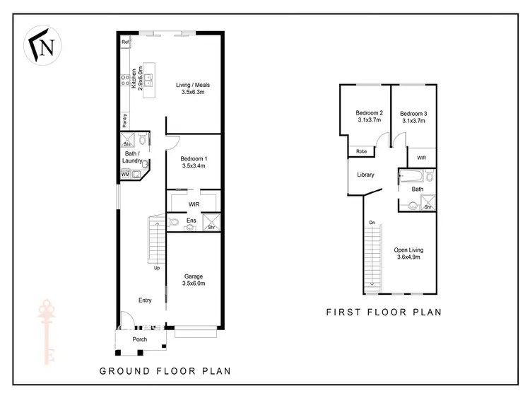 Floorplan of Homely house listing, 27 Houlahan Street, Kennington VIC 3550