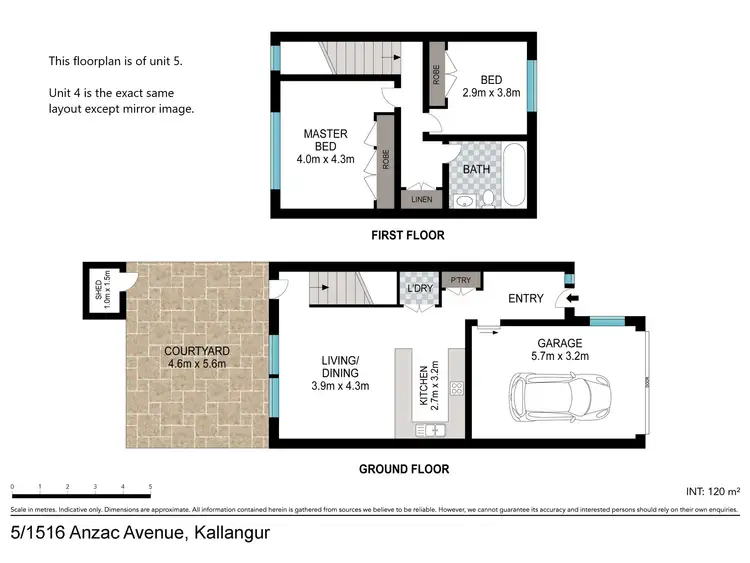 Floorplan of Homely townhouse listing, 4/1516 Anzac Avenue, Kallangur QLD 4503