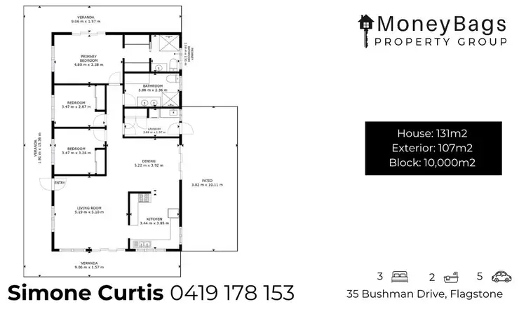 Floorplan of Homely house listing, 35-39 Bushman Drive, Flagstone QLD 4280