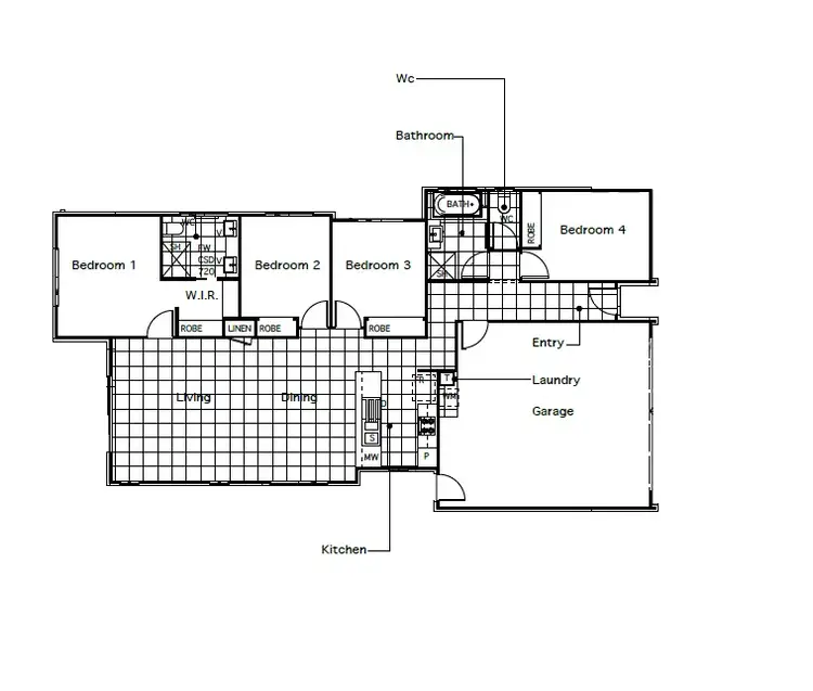 Floorplan of Homely house listing, 12 Manning Court, Pimpama QLD 4209