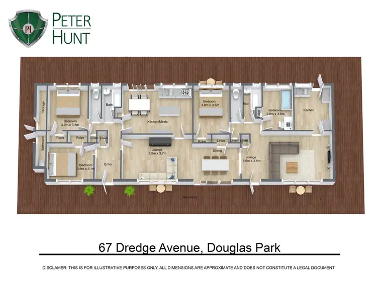 Floorplan of Homely rural property listing, 67 Dredge Avenue, Douglas Park NSW 2569
