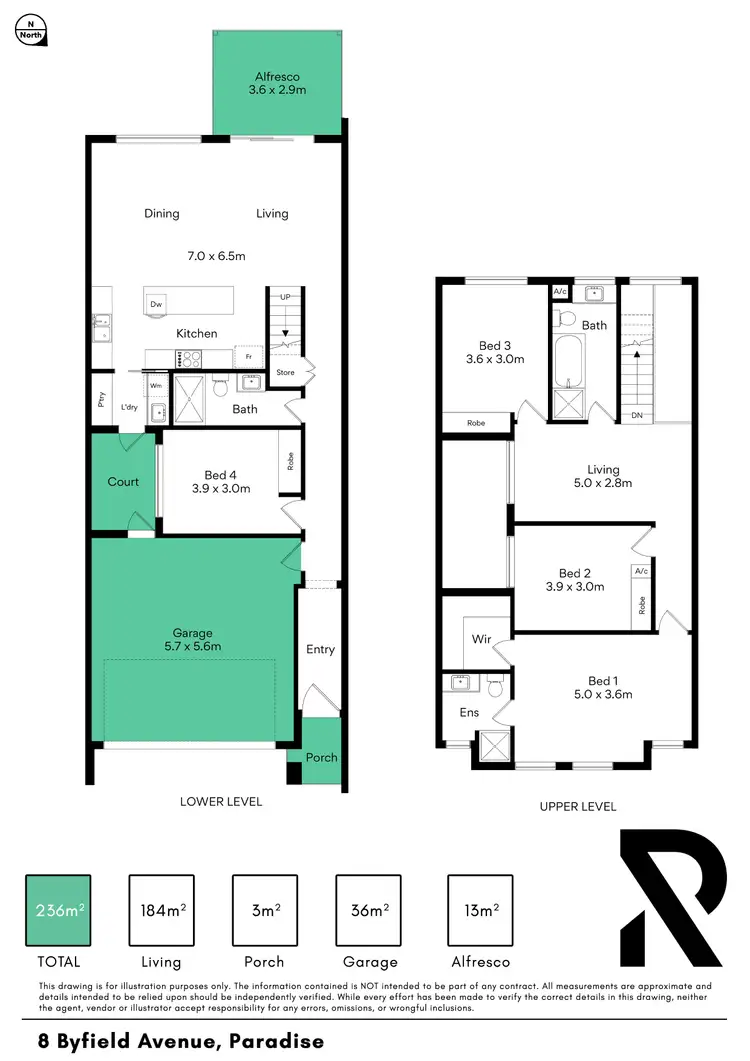 Floorplan of Homely house listing, 6, 8 & 10 Byfield Avenue, Paradise SA 5075