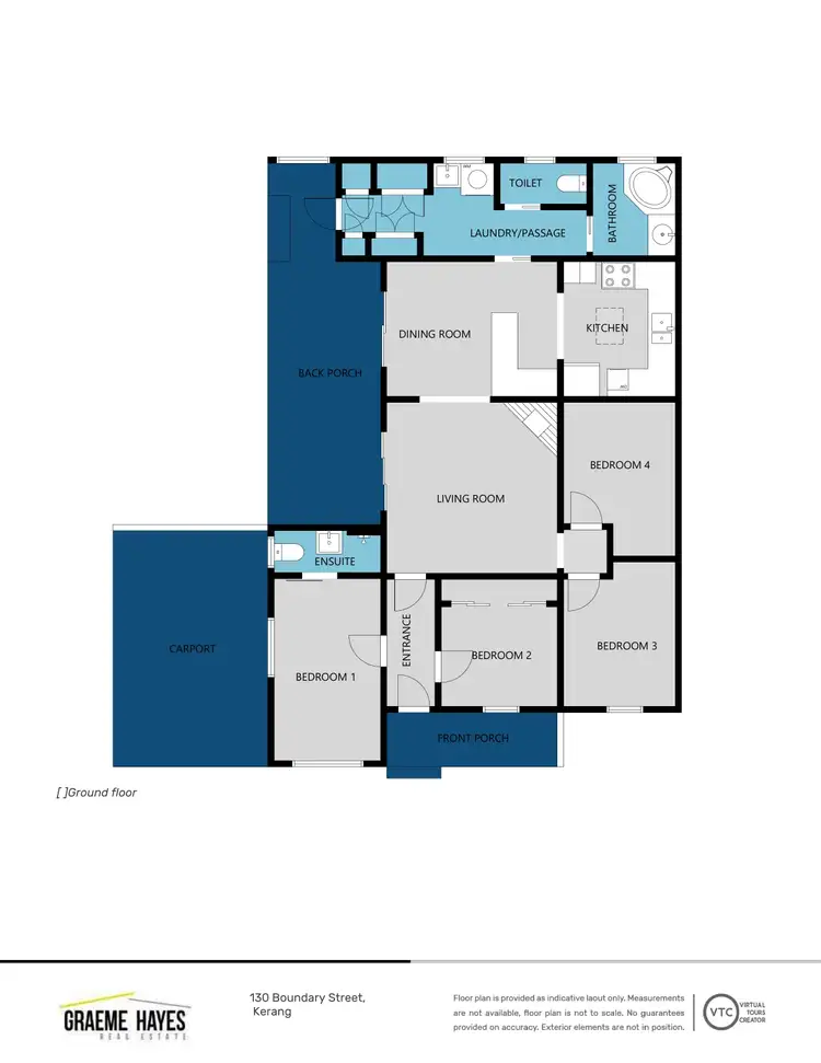 Floorplan of Homely house listing, 130 Boundary Street, Kerang VIC 3579