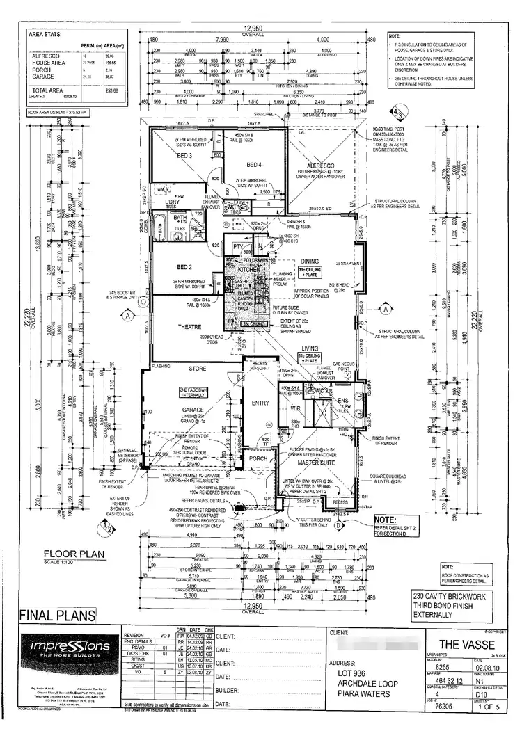 Floorplan of Homely house listing, 62 Archdale Loop, Piara Waters WA 6112
