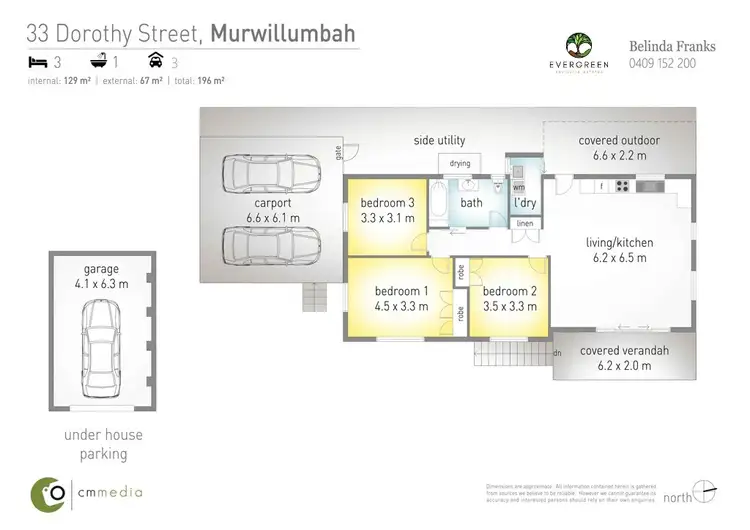 Floorplan of Homely house listing, 33 Dorothy Street, Murwillumbah NSW 2484
