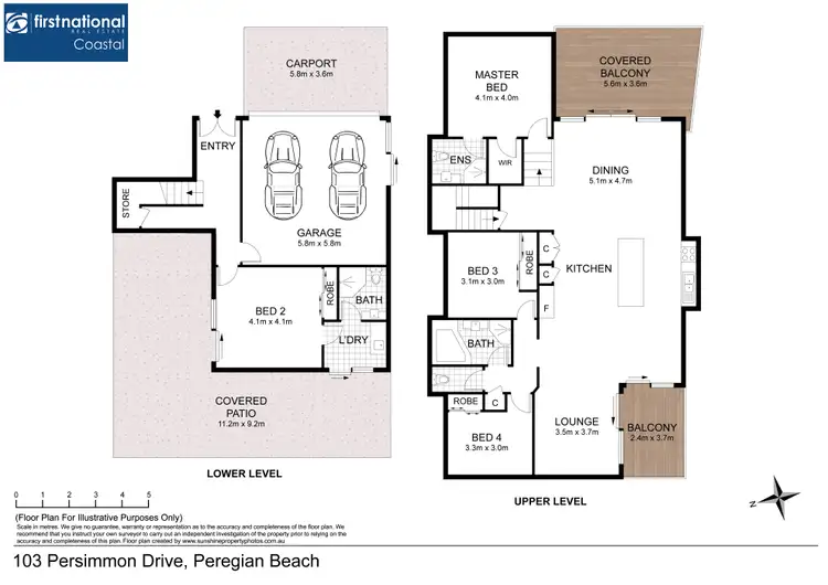 Floorplan of Homely house listing, 103 Persimmon Drive, Peregian Beach QLD 4573