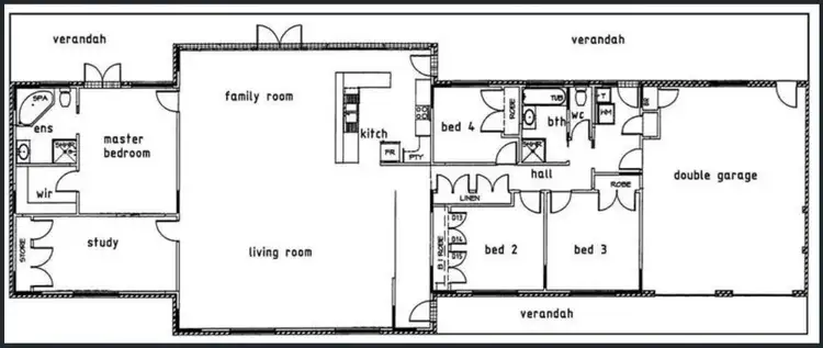 Floorplan of Homely rural property listing, 56R Narromine Road, Dubbo NSW 2830