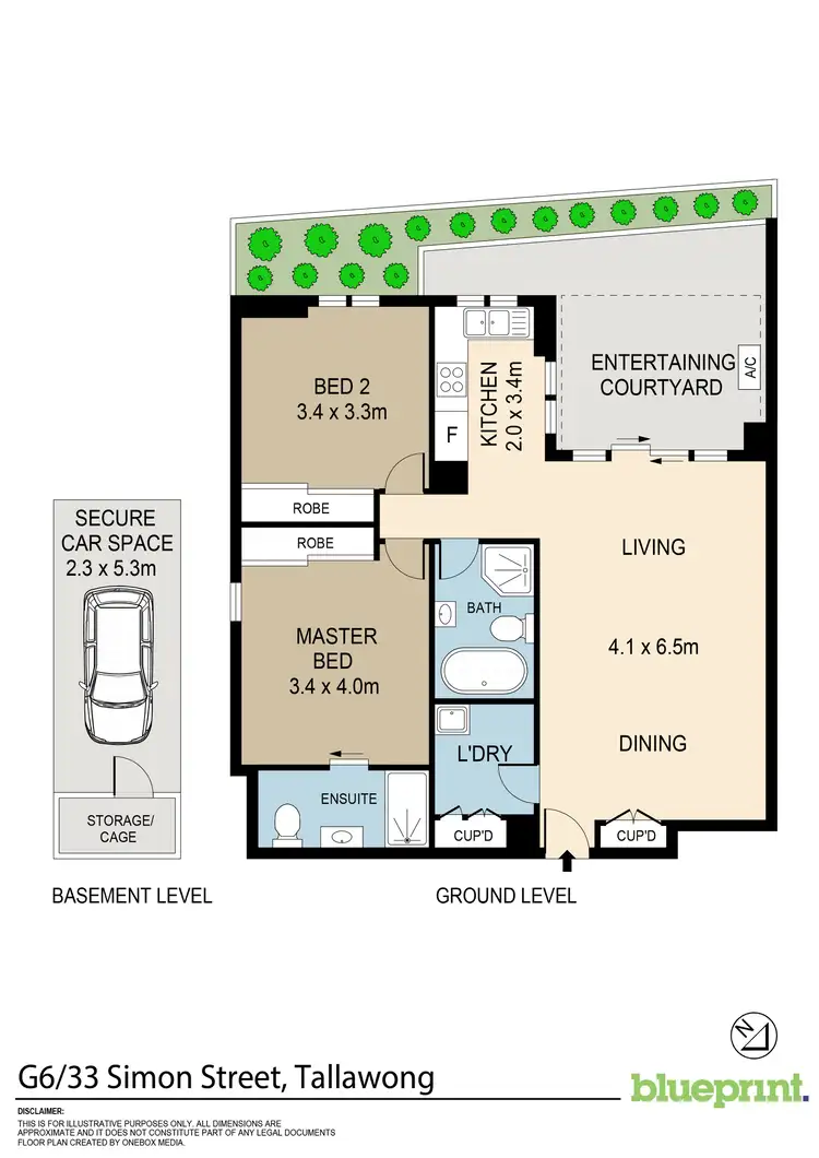 Floorplan of Homely apartment listing, G06/33 Simon Street, Tallawong NSW 2762