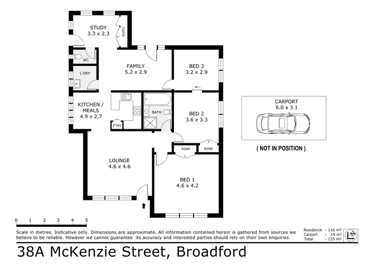 Floorplan of Homely house listing, 38A McKenzie Street, Broadford VIC 3658