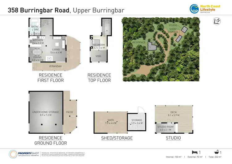 Floorplan of Homely house listing, Lot 2 358 Burringbar Road, Upper Burringbar NSW 2483