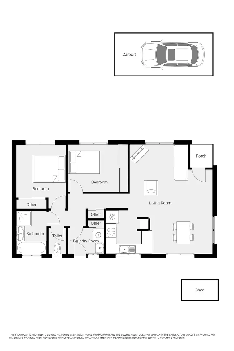 Floorplan of Homely townhouse listing, 3/24 Settlers Drive, Mildura VIC 3500