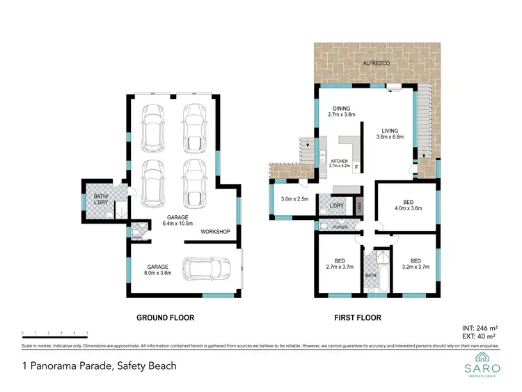 Floorplan of Homely house listing, 1 Panorama Parade, Safety Beach NSW 2456
