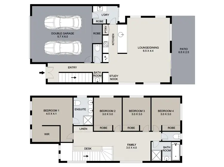 Floorplan of Homely house listing, 85 Parkview Parade, Ripley QLD 4306
