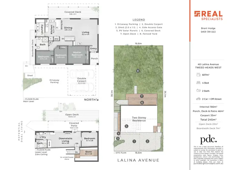 Floorplan of Homely house listing, 40 Lalina Avenue, Tweed Heads West NSW 2485