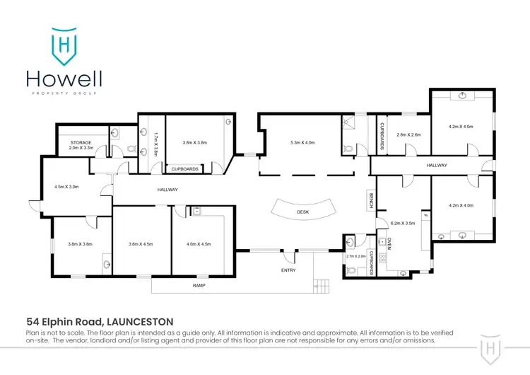 Floorplan of Homely house listing, 54 Elphin Road, Launceston TAS 7250