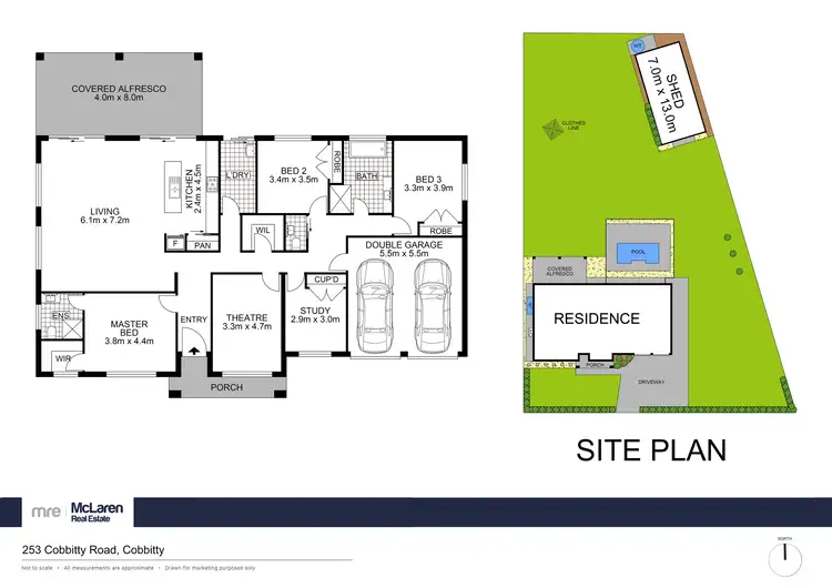 Floorplan of Homely house listing, 253 Cobbitty Road, Cobbitty NSW 2570