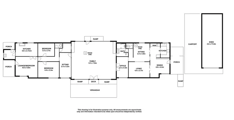 Floorplan of Homely house listing, 96 Wilson Lane, Glencoe SA 5291