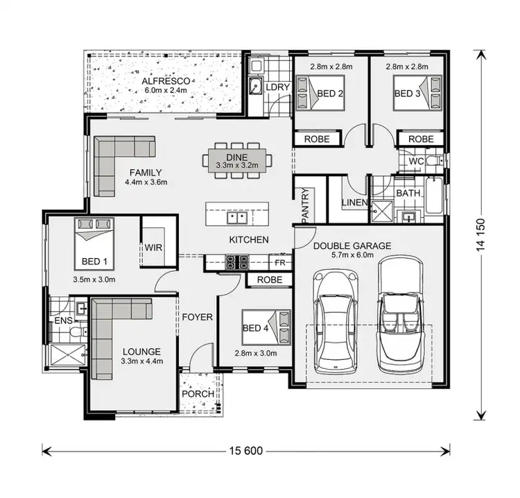 Floorplan of Homely land listing, 6 Mitchell Street, Blayney NSW 2799