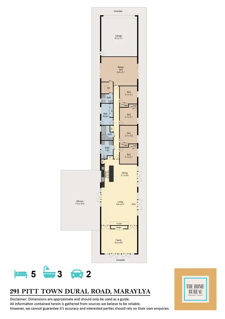 Floorplan of Homely house listing, 291 Pitt Town Dural Road, Maraylya NSW 2765