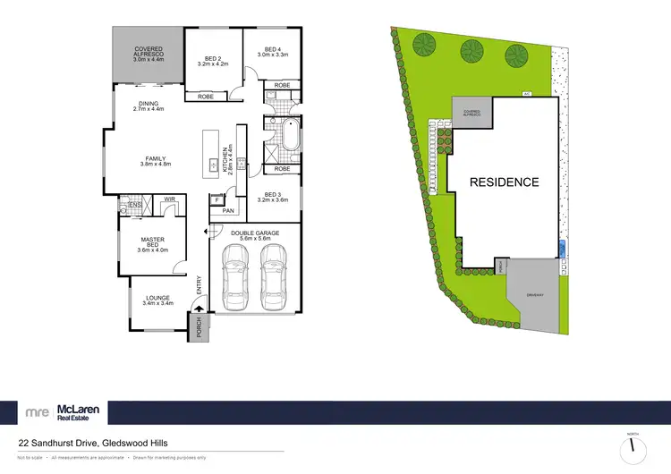 Floorplan of Homely house listing, 22 Sandhurst Drive, Gledswood Hills NSW 2557