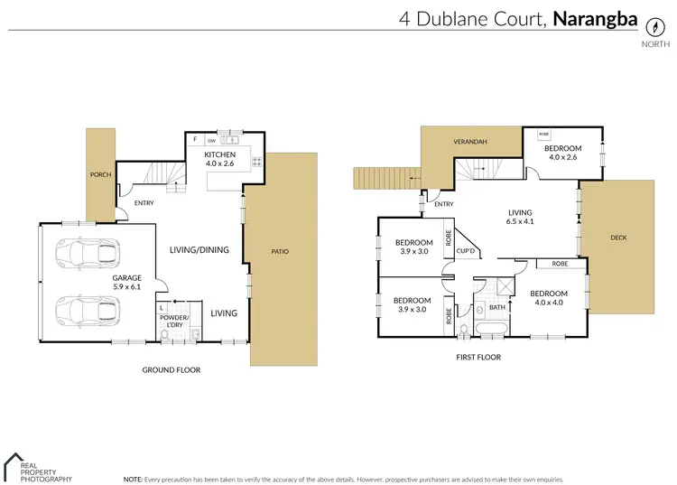 Floorplan of Homely house listing, 4 Dublane Court, Narangba QLD 4504