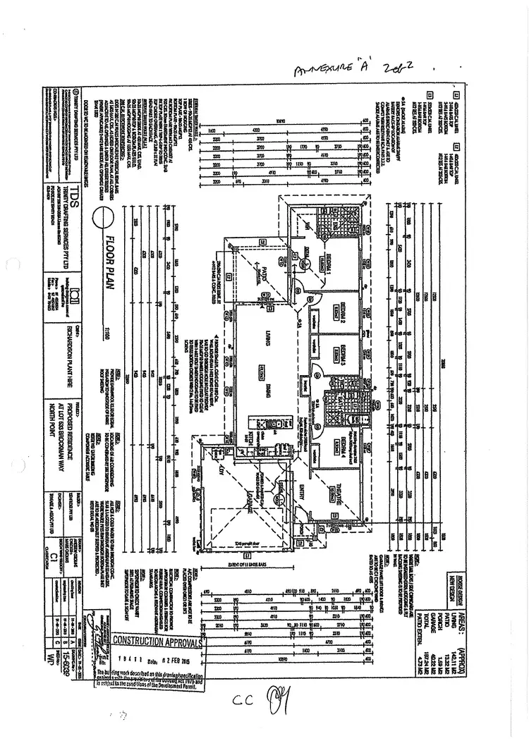 Floorplan of Homely house listing, 25 Brockman Way, Smithfield QLD 4878