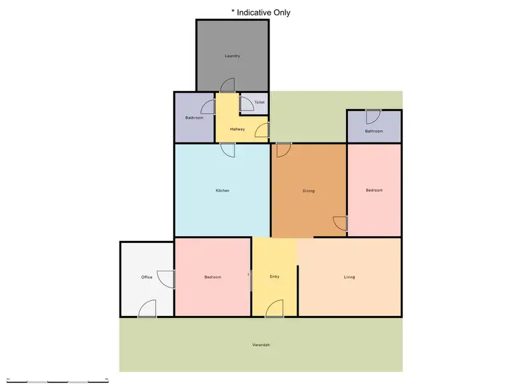 Floorplan of Homely house listing, 98 Wingham Road, Taree NSW 2430