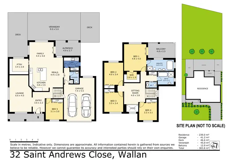 Floorplan of Homely house listing, 32 St Andrews Close, Hidden Valley VIC 3756