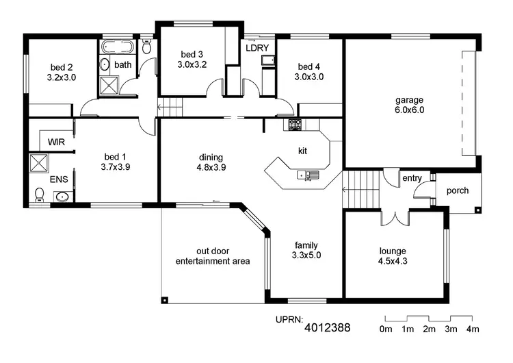 Floorplan of Homely house listing, Address available on request