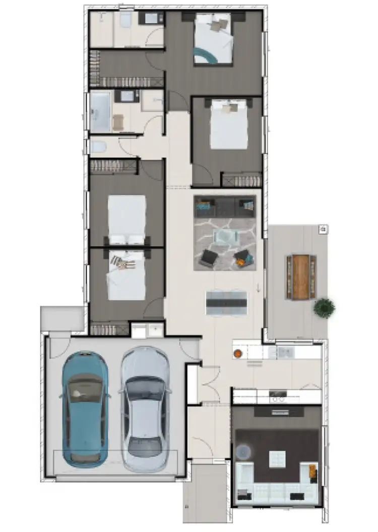 Floorplan of Homely house listing, 1 Hillingdon Street, Doolandella QLD 4077