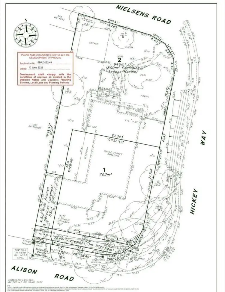 Floorplan of Homely land listing, 102 Alison Road, Carrara QLD 4211
