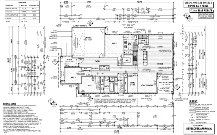 Floorplan of Homely house listing, 75 Inglenook Circuit, Armstrong Creek VIC 3217