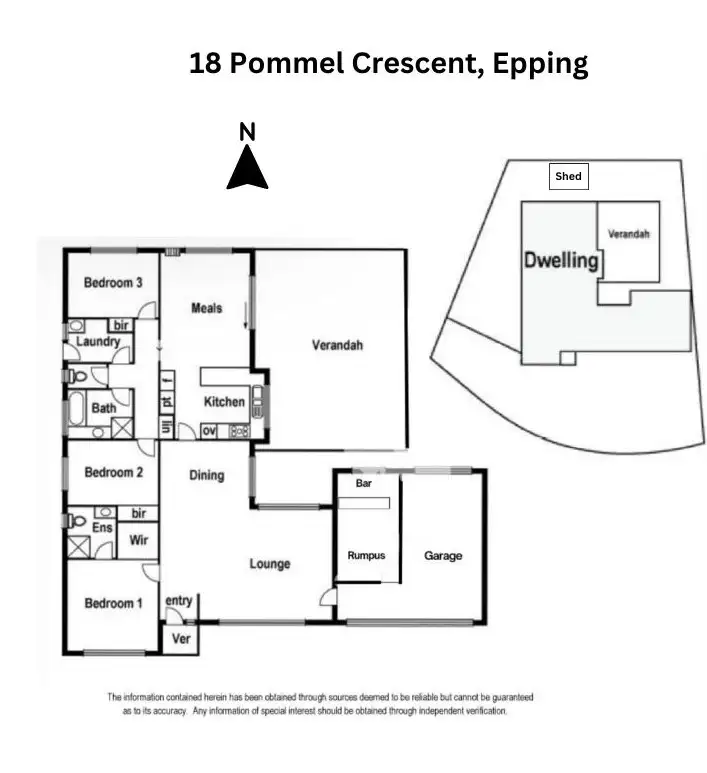 Floorplan of Homely house listing, 18 Pommel Crescent, Epping VIC 3076