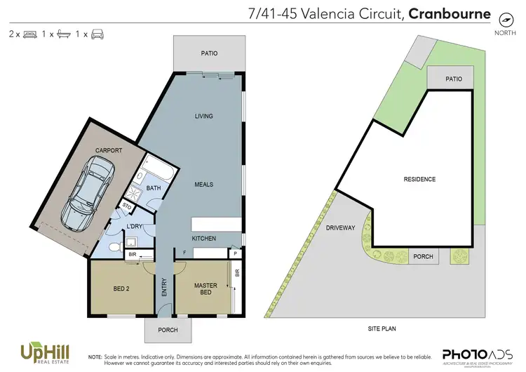 Floorplan of Homely house listing, 7/41-45 Valencia Circuit, Cranbourne VIC 3977