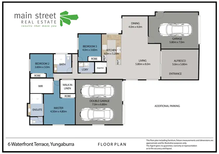 Floorplan of Homely house listing, 6 Waterfront Terrace, Yungaburra QLD 4884
