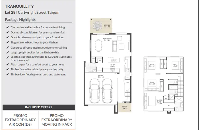 Floorplan of Homely house listing, LOT 28 CARTWRIGHT STREET, Taigum QLD 4018