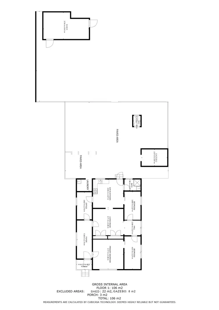 Floorplan of Homely house listing, 41 Piccadilly Street, Piccadilly WA 6430