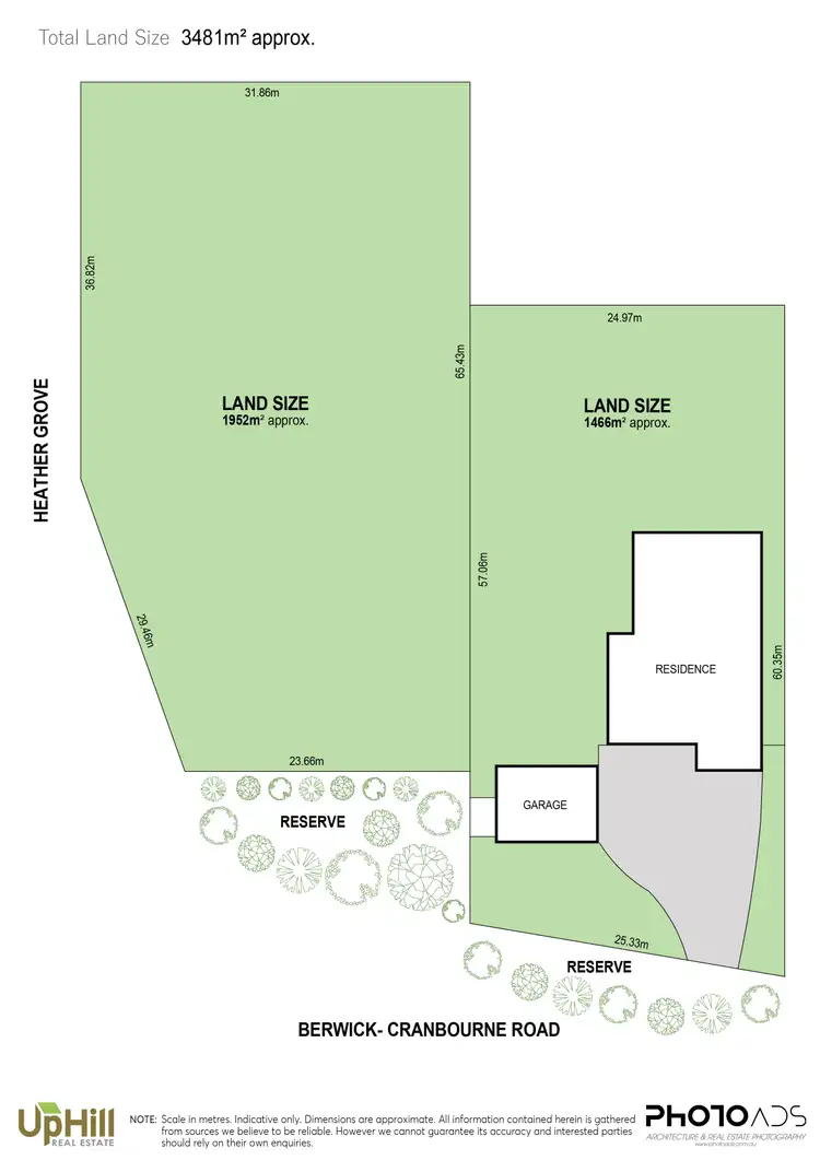 Floorplan of Homely land listing, 130 - 136 Heather Grove, Clyde North, Clyde North VIC 3978