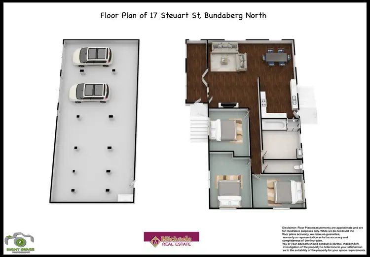 Floorplan of Homely house listing, 17 Steuart Street, Bundaberg North QLD 4670