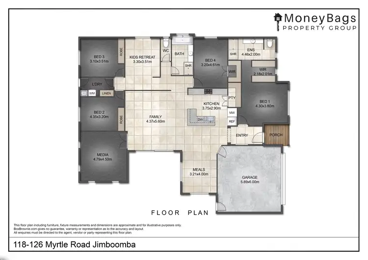 Floorplan of Homely house listing, 118-126 Myrtle Road, Jimboomba QLD 4280