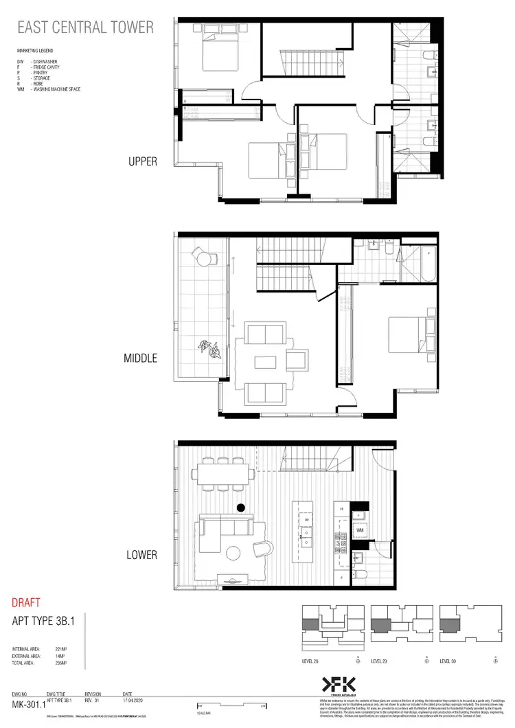 Floorplan of Homely apartment listing, 2806/3 Young Street, Box Hill VIC 3128