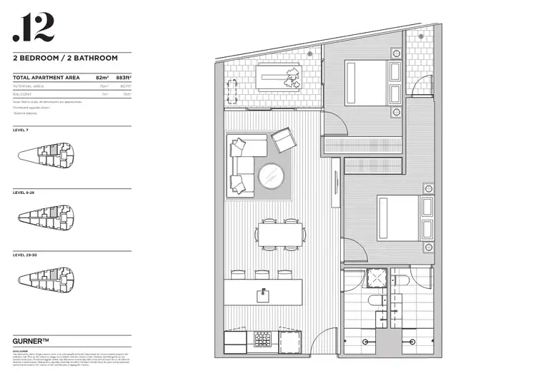 Floorplan of Homely apartment listing, Address available on request