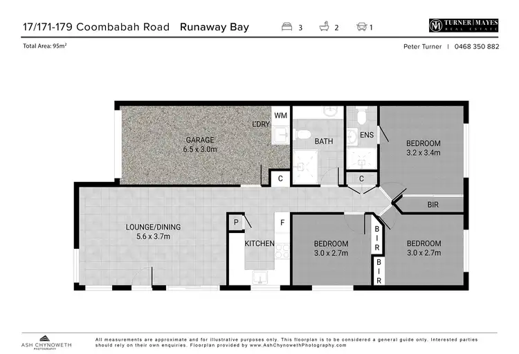 Floorplan of Homely townhouse listing, 17/171 Coombabah Road, Runaway Bay QLD 4216