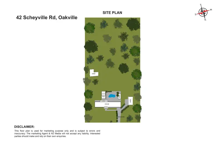Floorplan of Homely house listing, 42 Scheyville Road, Oakville NSW 2765